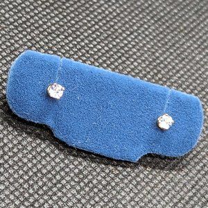 Tiny Tanzanite Earrings